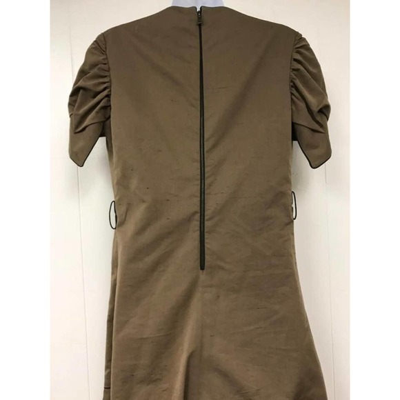 Yves Saint Laurent Pleated Hemline Dress F 38 - Picture 6 of 7